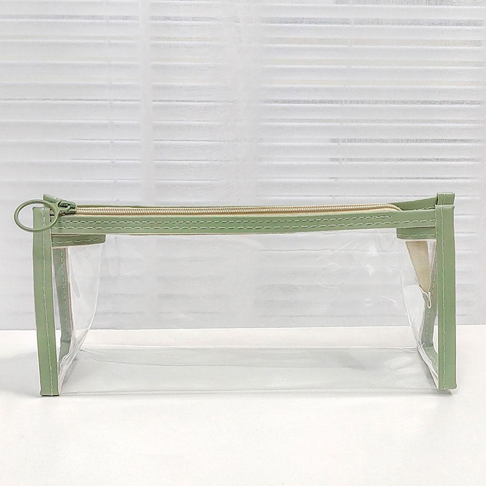 Farbe Transparent Lagerung Tasche Einfache Ins Girly Herz Make-Up Tasche Hochwertige Desktop Lagerung Schreibwaren Tasche Stift Tasche