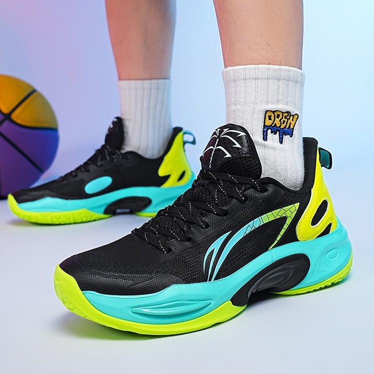Ultra-light 2025 youth basketball shoes breathable non-slip grip wear-resistant low-top men's running sneakers student sneakers