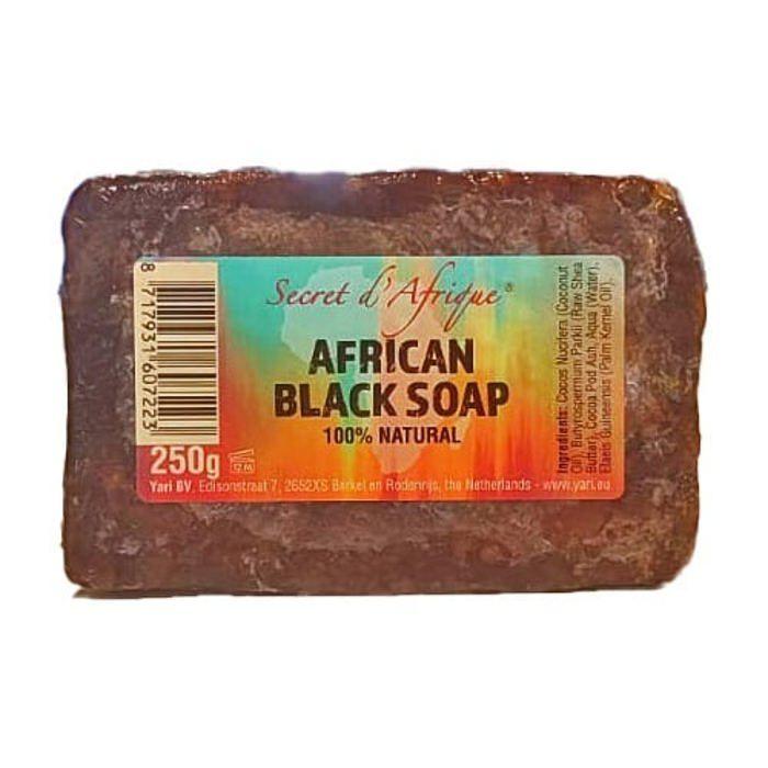Savon Noir Africain - Secret d’Afrique - 100% Naturel - Vegan - Mixte - Adulte