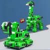 Dinosaurier Trägheitsspielzeugauto mit Aufpralltransformation für Kinderbildung und Spiel