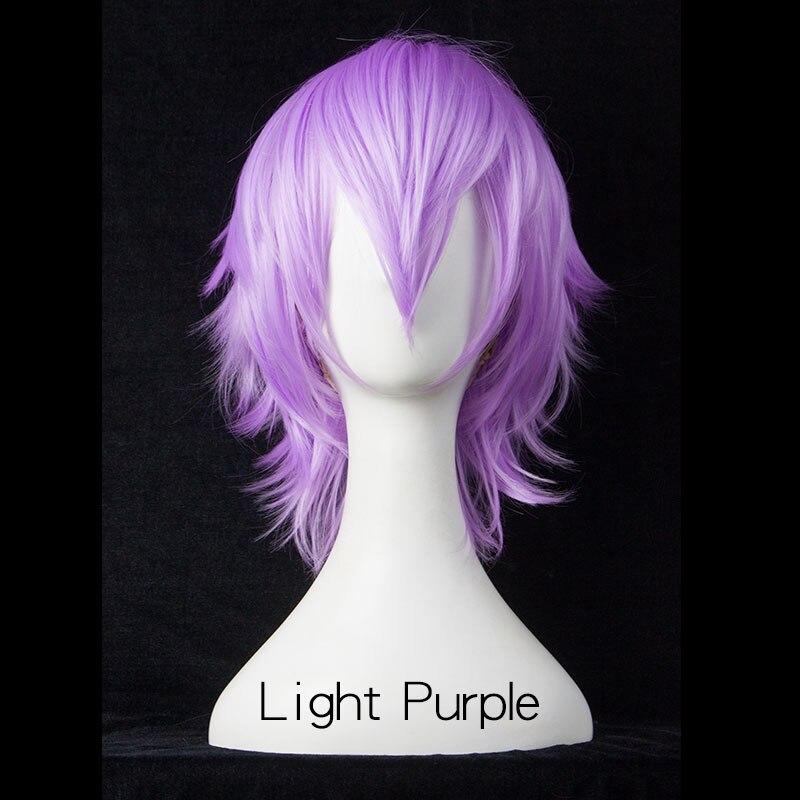 LUPU Damen Herren Cosplay Kurze Perücke Cartoon Anime Falsches Haarteil Synthetische Faserhaar