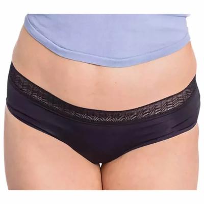 Hipster Menstrual Panty Black Abundant Flow T-M Evening
