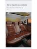 Crown Car Seat Cushions: Winter Flannel Warmth for Land Cruiser Prado Interiors