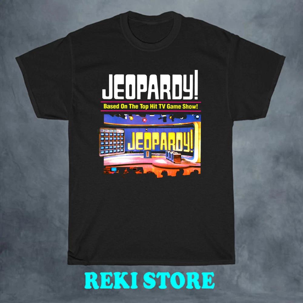 Jeopardy Game Show Men s Black Size S-5XL S