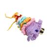 Yarn Crochet Christmas Tree Bell Pendant for ChristmasYear Carnival Party Homeschool Bar KTV Car Decoration Gifts