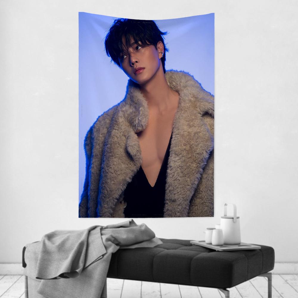 Korean Actor Song Kang Tapestry Room Decor Wall Cloth Party Hanging Background Room Decor Baby Room