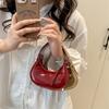 Niche design fashionable and cute ins mini bag female foreign style 2025 new portable crescent bag