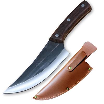 Couteau à désosser forgé Couteau à dépecer Couperet à viande Couteau de cuisine professionnel en acier inoxydable pour boucher