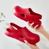 Cold Slippers with Toe Caps for Women, Anti Slip and Cute Thick Soled, Suitable for Summer Beach Wear
