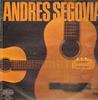 LP Record ANDRS SEGOVIA  Gitarre 75585 Parnass Germany Classical Used
