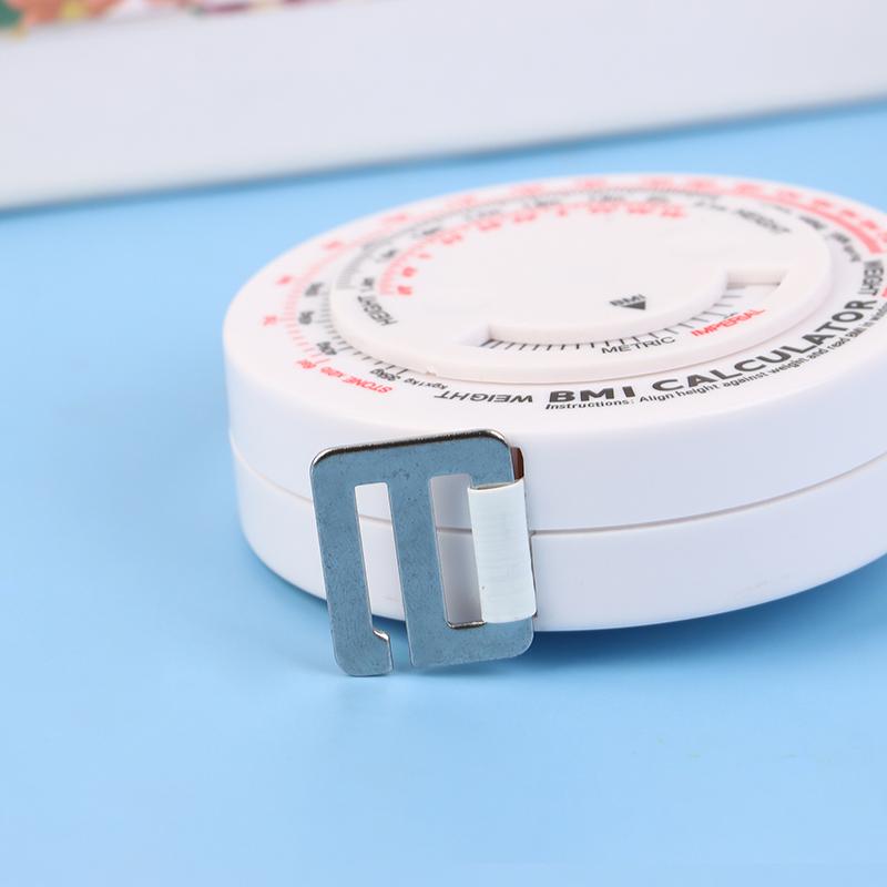 Bmi Body Measuring Tape Sewing Ruler Waist Tape Measure Portable Round Soft Measurement Ruler Practical Accessories