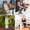 2Pcs Silicone Boot for Stanley Quencher Tumbler Protective Cup Bottom Sleeve Cover Cup Accessories Fits H2.0 30oz 40oz