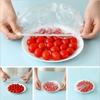 Disposable Transparent Food Covers Plastic Fresh-keeping Saran Warp Food Cover Elastic Shoe Cover Shower Headgear Bags
