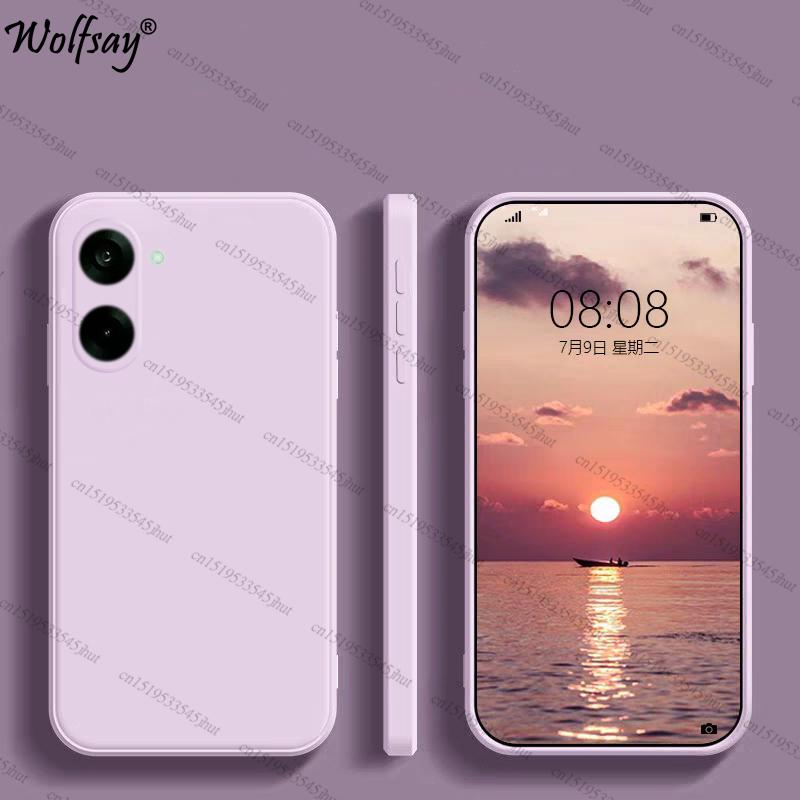 Case For OnePlus Ace 5 Racing Case Soft Original Liquid Silicone Case OnePlus Ace 5 Racing Cover For OnePlus Ace 5 Ultra 5 Pro