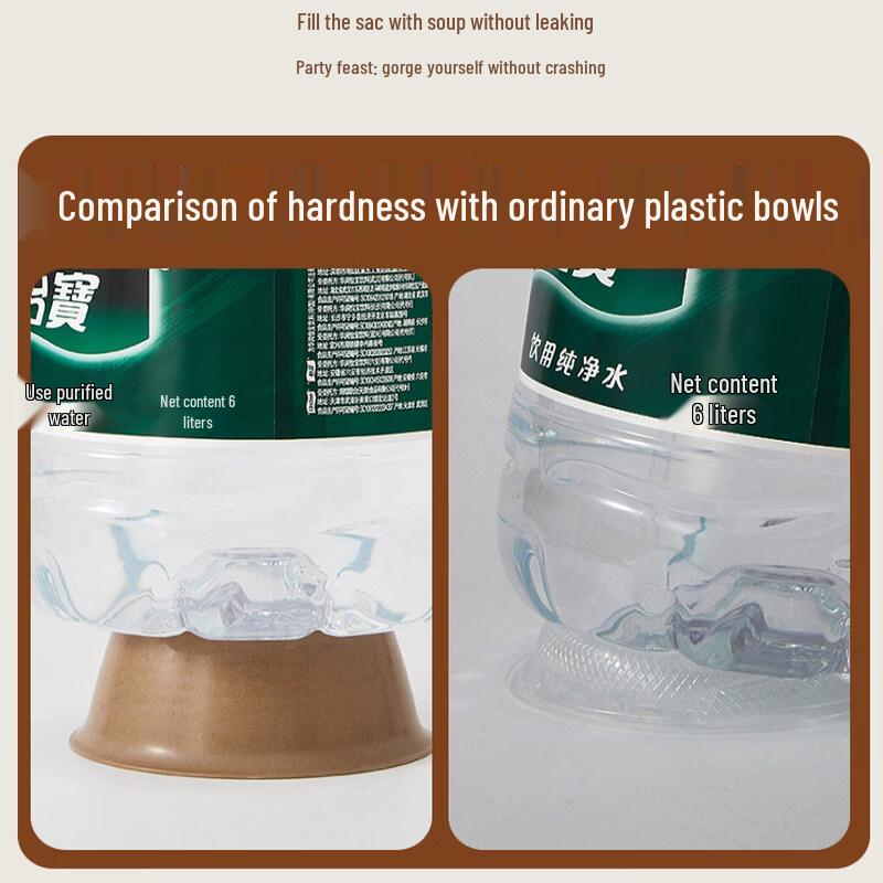 Disposable Food-Grade Bowls and Carbonized Chopsticks Set