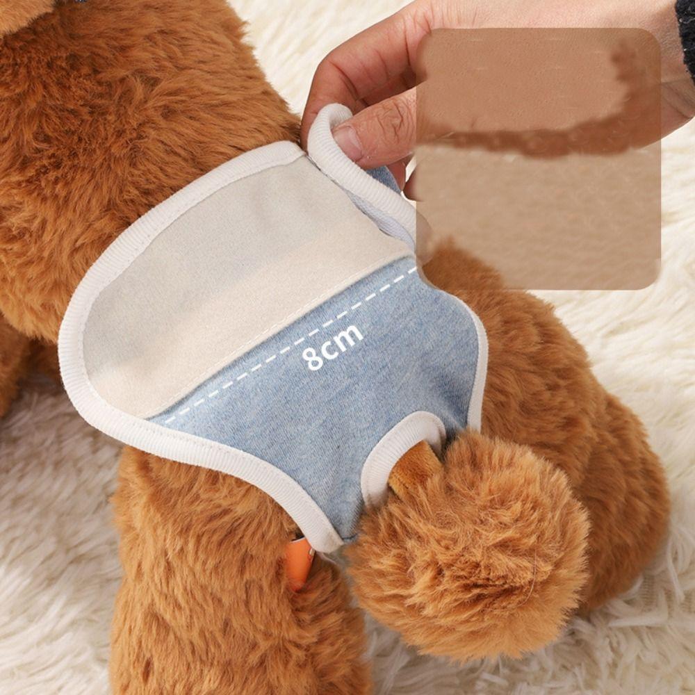 Reusable Pet Cat Physiological Safety Pants Sanitary Pet Briefs Diapers  Dogs Menstruation