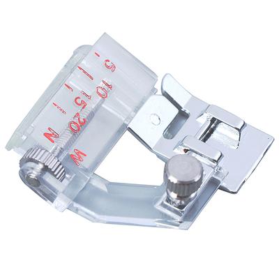1Pc Snap-On Einstellbare Bias Binder Presser Fuß Füße Für Nähmaschinen