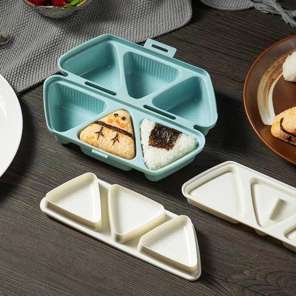 BPA Free Triangle Sushi Maker Japanese Onigiri Mold Lunch Box Rice Ball Mould Picnic