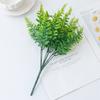Artificial Plants Plastic Persian Fern Leaves For Home Wedding Party Balcony Decor Flower Arrangement Accessories Bride Bouquet