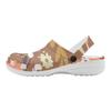 Printed EVA Travel Clogs Women Men Water Friendly Flexible Slip On Travel Use Beach Garden Daily Walking Beach Sandals Comfort Fit