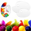 Painted Drawing Supplies Oil Painting Palettes Painting Palette Clear Paint Tray Pigment Pallet