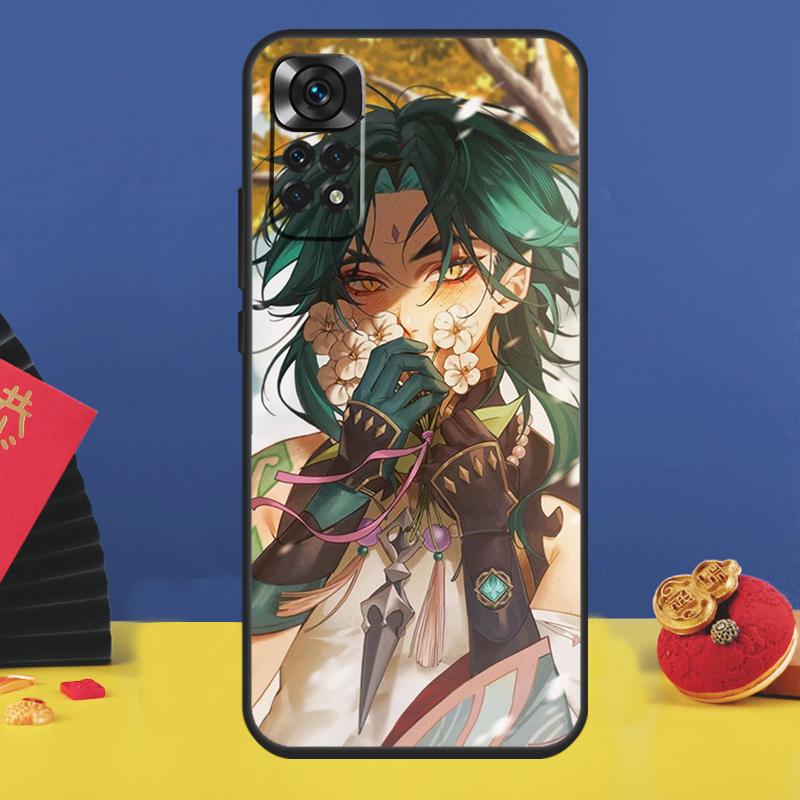 Xiao Genshin impact Phone Case For Xiaomi Redmi Note 11 Pro Note 10 Pro 12 8 9 Pro 9S 10S 11S 12C 9C 10C Funda