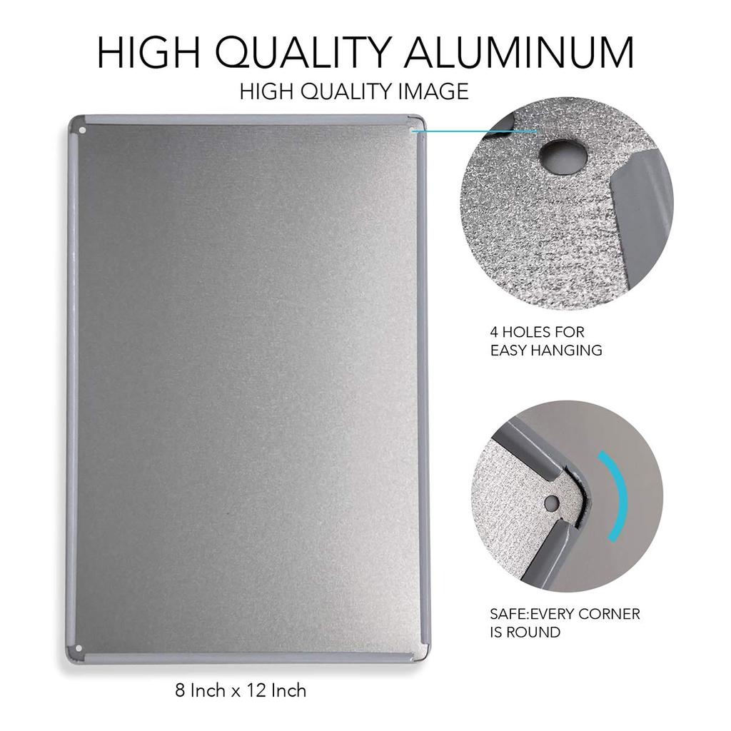 PENGNO No Parking Active Driveway Metal Wall Poster Tin Sign Vintage BBQ Restaurant Dinner Room Cafe Shop Decor