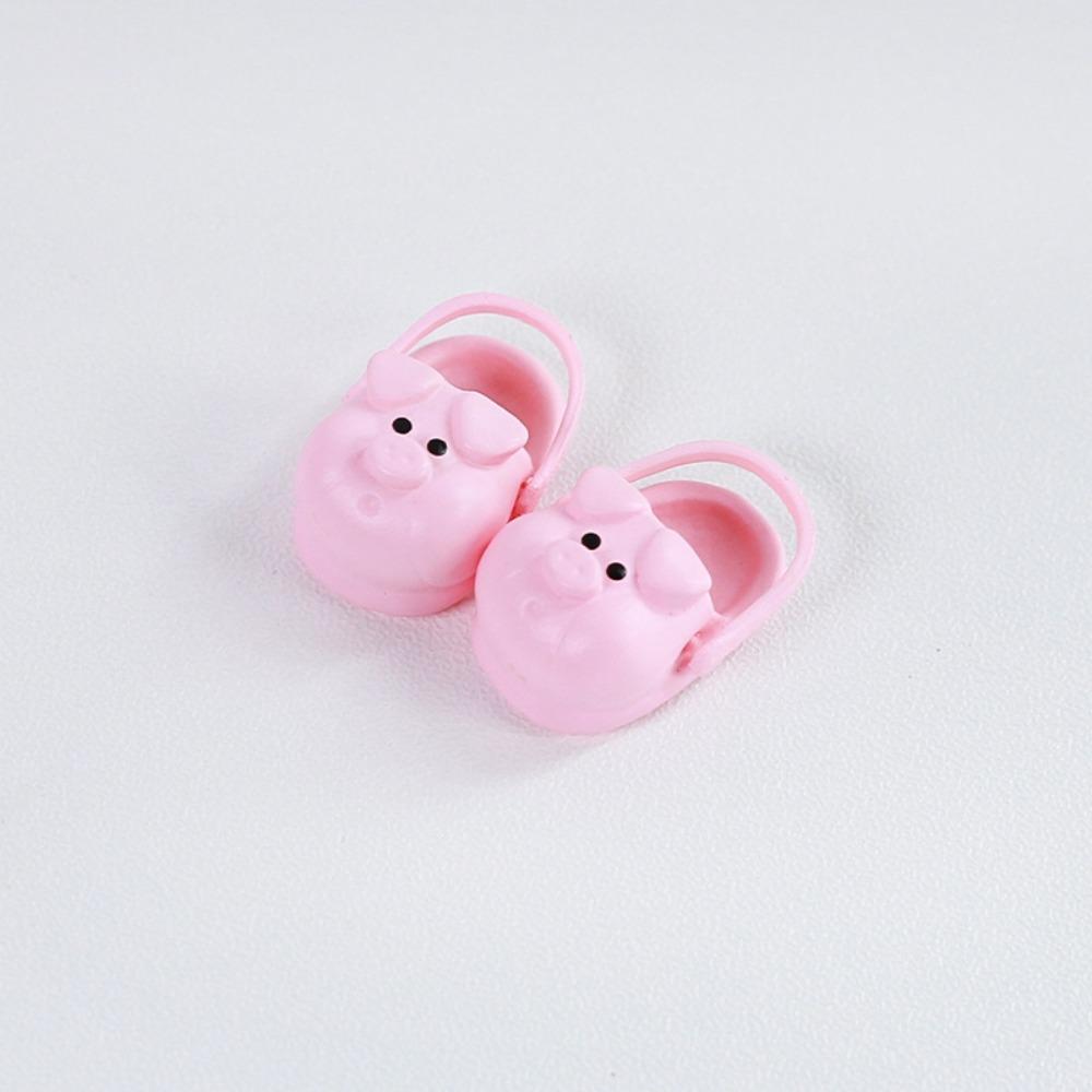 

1 пара тапочек-мини с круглым носком, тапочки-щенки из симуляционного силикона, детский подарок розы красного