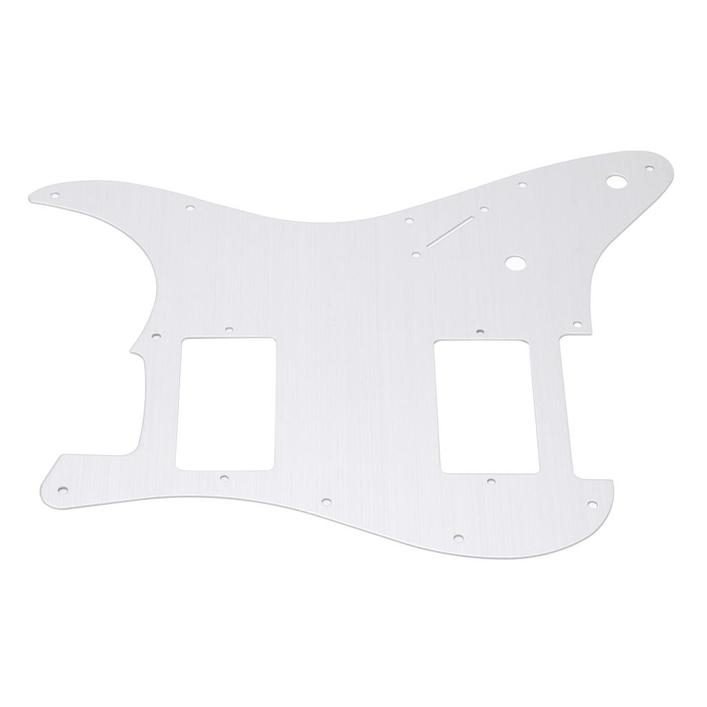 Guitar Pickguard Pick Guard Metal Decoration Protective Instrument Accessory Silver