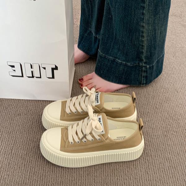 

Fashion Women s Sneakers With Platform Tennis Female Shoes Woman-shoes Thick Sole Trainers 2025 Roses Canvas Casual Mesh Microfiber Fabr 35