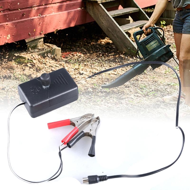 12V Fan Speed Controller Adjustment Fan Power Adapter Speed Control Governor Speed Control Cable for Blowers Celling Fan