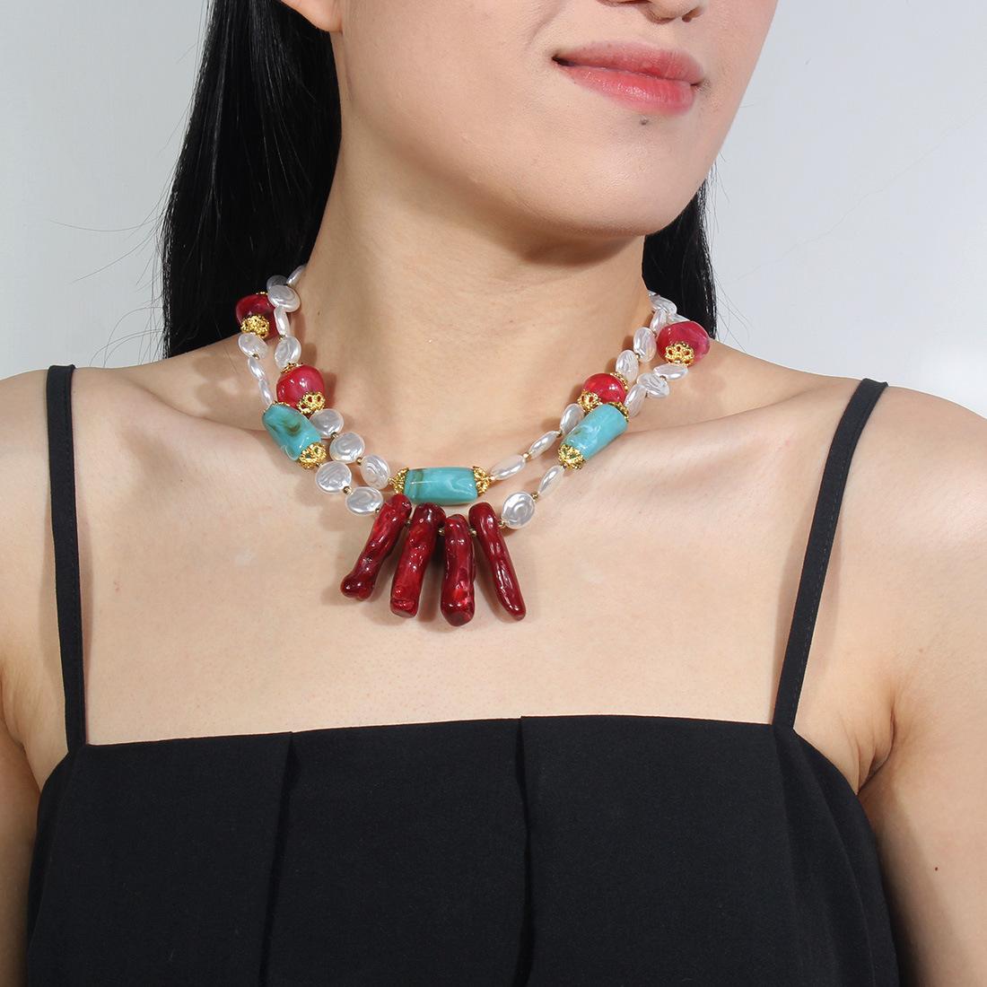

Fashion Necklace For Women s Jewelry червоний