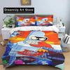 F-Futurama Poster Sheets Quilt Covers Bedding Dormitory Sheets Three-piece Bedding Set Three-piece Soft Warm Bedding Set