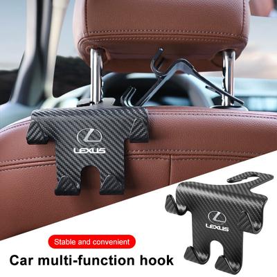 Car Phone Holder Seat Back Hook 2in1 Universal Multifunctional Rear Seat for 250 300 RX 300 350 US 200 GX 400 460 GS450H GS350 ES 350 300H NX300