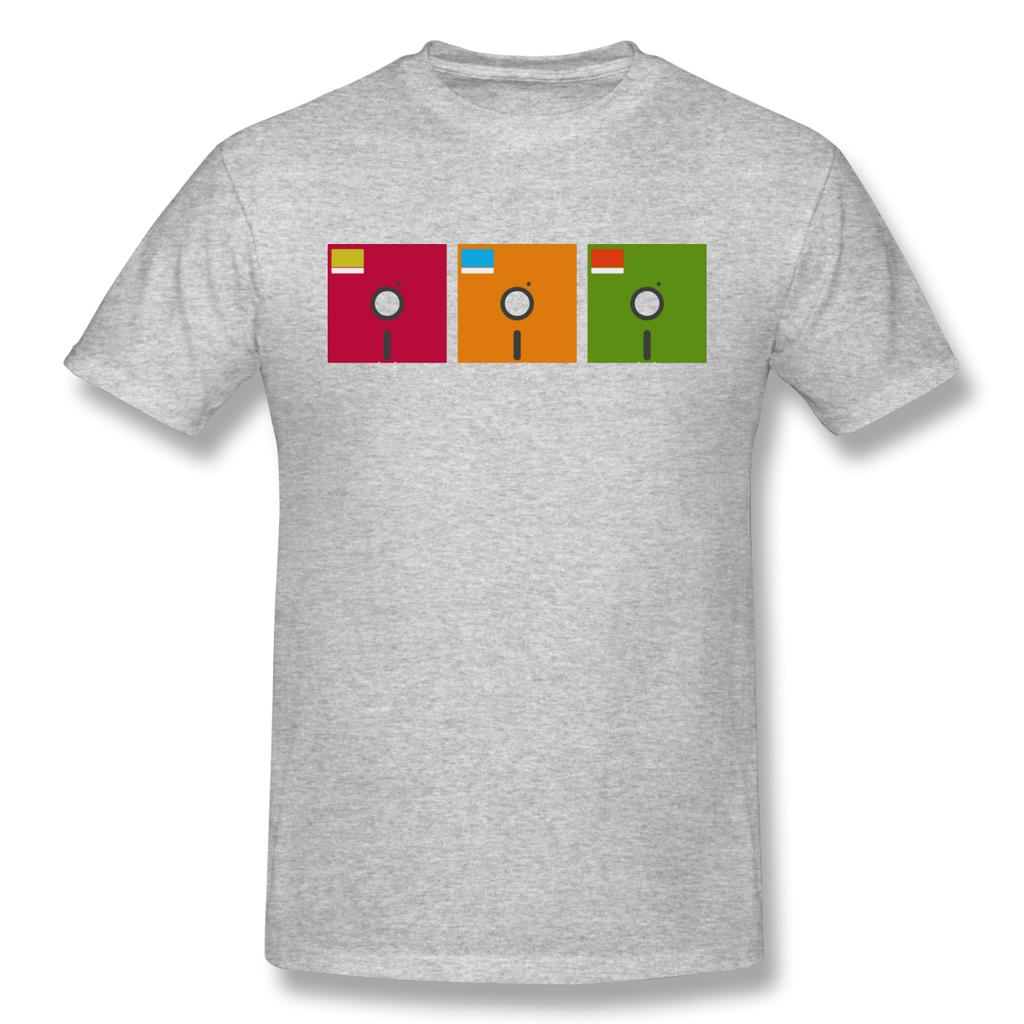 Floppy Farbe Business Aufbewahrung T-Shirt Übergröße Rundhals Baumwolle Kurzarm T-Shirt