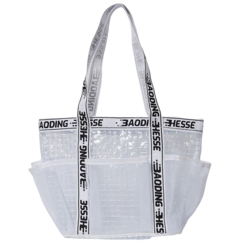 

Dry and Wet Separation Beach Bag Transparent Wash Bag NEW Makeup Bag Outdoor прозрачный