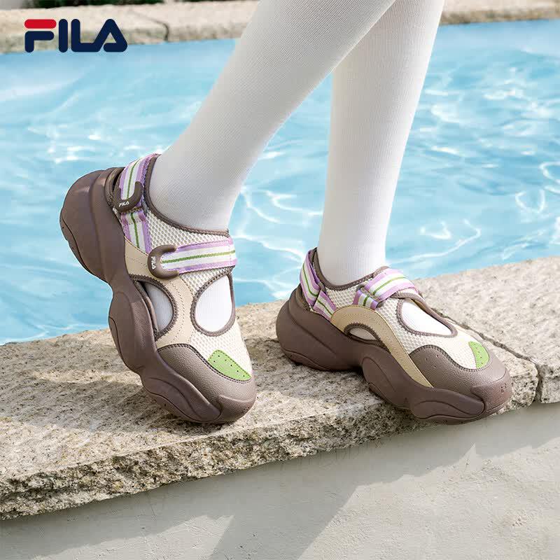 FILA Women's Bagel Thick-Sole Sport Sandals