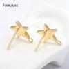 Tiny Classic Cute 14k Gold Plated Star Post Earrings Luxury Design Korean Charm Earrings For Women Fashion Jewellery 2026