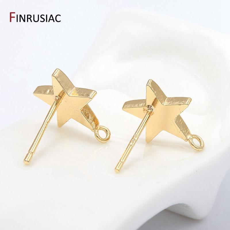 Tiny Classic Cute 14k Gold Plated Star Post Earrings Luxury Design Korean Charm Earrings For Women Fashion Jewellery 2026