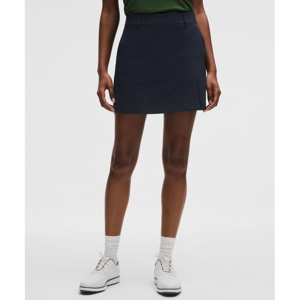 Lullulemon Stretch Twill Front Pleated Golf Skirt *Embroidered Logo Trnv
