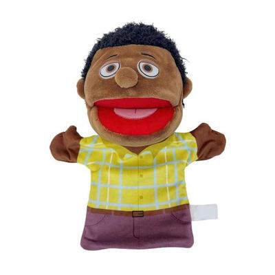 Parent-Child Cognition Educational African Black Skin Finger Hand Puppet Finger Puppets Hand Puppet