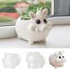 Wild Boar Silicone Mold Resin Crafts Molds Planter Flexible Reusable Mold for Creating Unique Decorative Items and Gifts