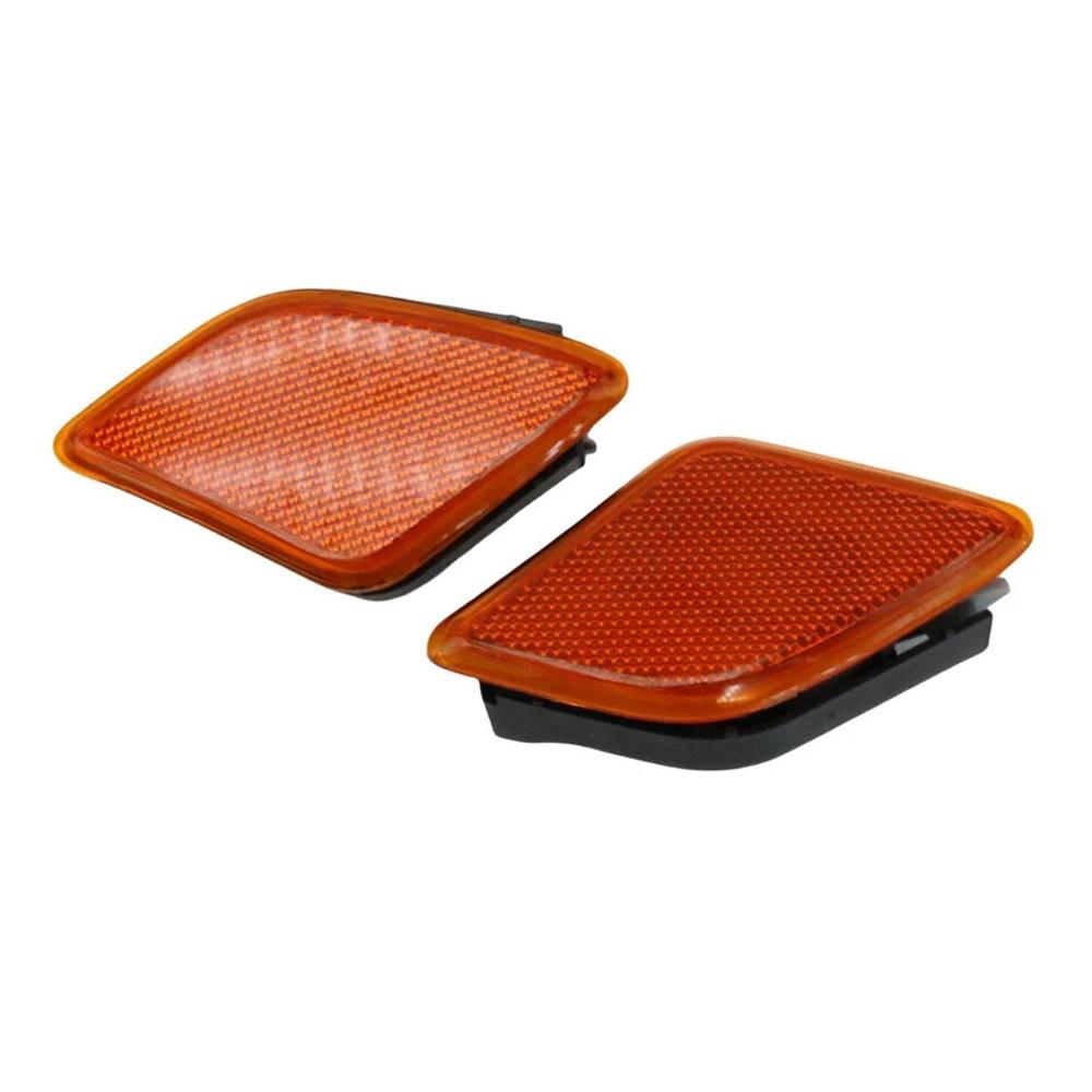 Pair Front Side Marker Corner Light Shell For Mercedes Benz S400 2010-2013