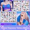 Recently Added Demon Hunter Temporary Tattoos, High-end Animation Design Animation & K-Pop Girl Group Merchandise Temporary Tattoo Decals