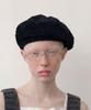 Eondeokeonteulolseutyudio Autumn Beret Bread Beret / Rough Tx / M Black