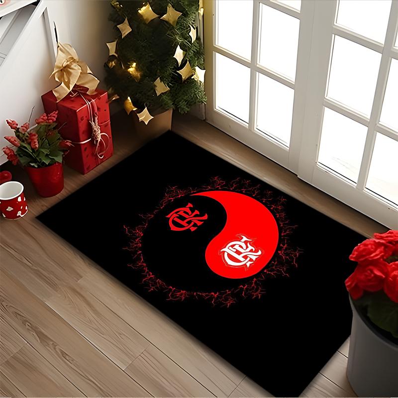 [1pc Rangers FC Office Chair Carpet] Digital Printed Area Rug for Home & Game Room Use, Soft Indoor Sofa Chair Mat