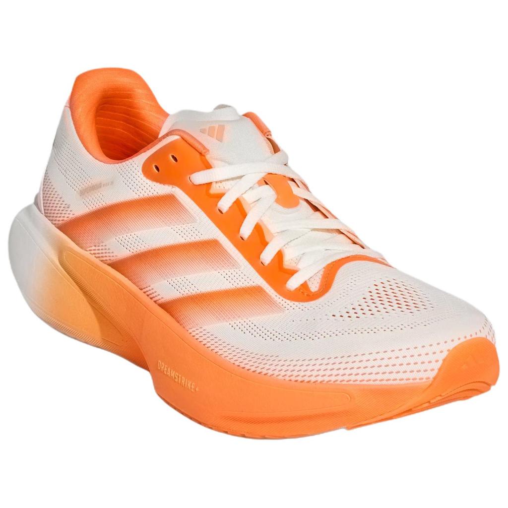adidas SUPERNOVA RISE 3S Slip Resistant, Abrasion Resistant, Rebound Running Shoes Men's White Orange KI4999