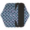5pcs Washable Reusable Sanitary Pad Women Travel Portable Soft Brthable Printed Elegant Menstrual Pad