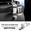 Multifunctional Car Seat Back Hook & Cup Holder for Rear Storage