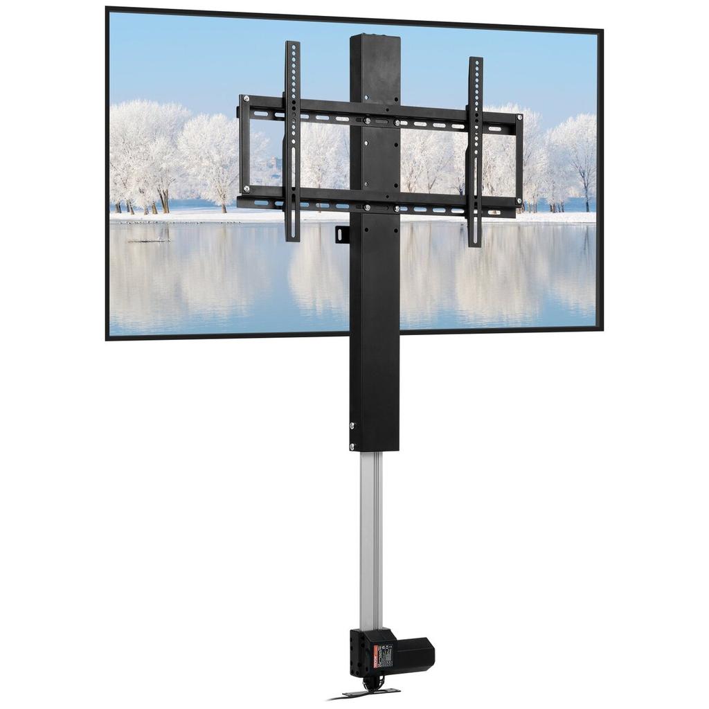 TV Lift Stand Motorized TV Auto Lift Mount Bracket for 26"-60" Flat Screen LCD/LED/OLED Plasma TVs Heavy Duty Electric TV Mount Motorised TV Lift